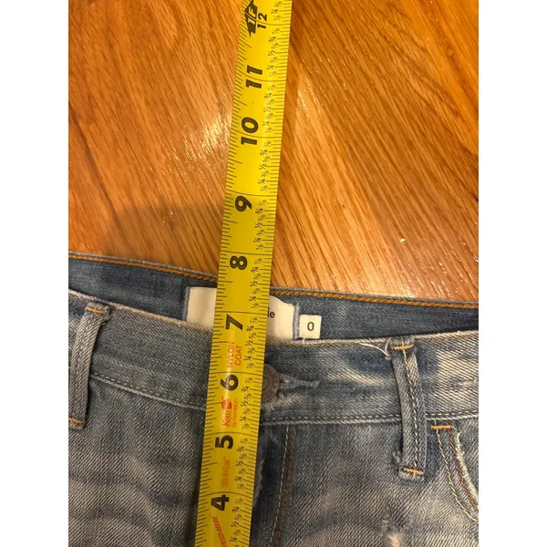 Vintage Low‎ Rise Y2K Abercrombie Denim Shorts Size 0 - Image 6