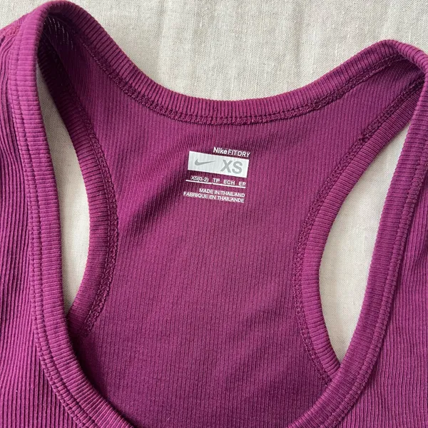 Nike Ribbed Tank Top - Image 3