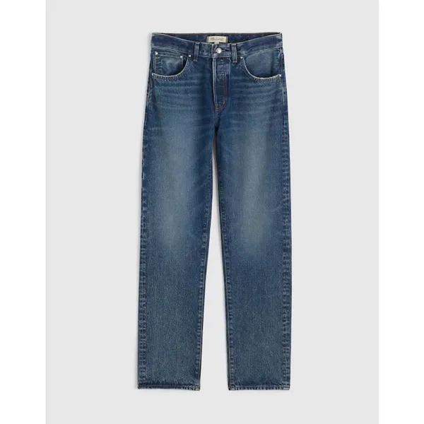 Madewell The Dean Easy Straight Jean Greendale Wash Rigid Blue US 28 NWT - Image 6