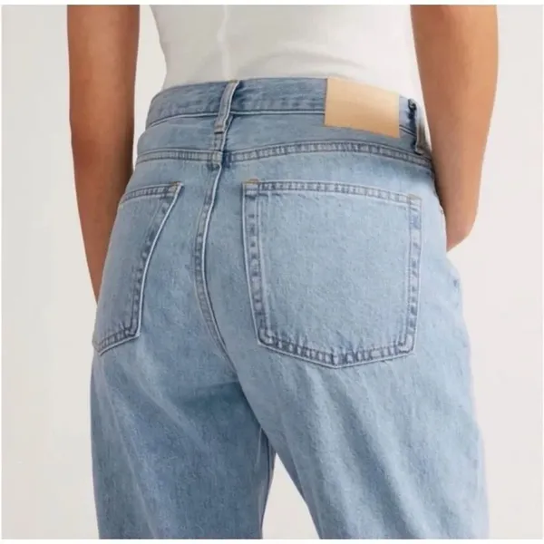 ✨Everlane The Curvy '90s Cheeky Straight Leg Ankle Button Fly Sz 27 Jeans✨ - Image 3