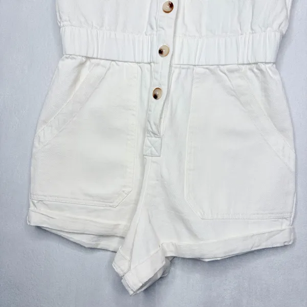 Show Me Your Mumu White Cannon Romper - Image 8