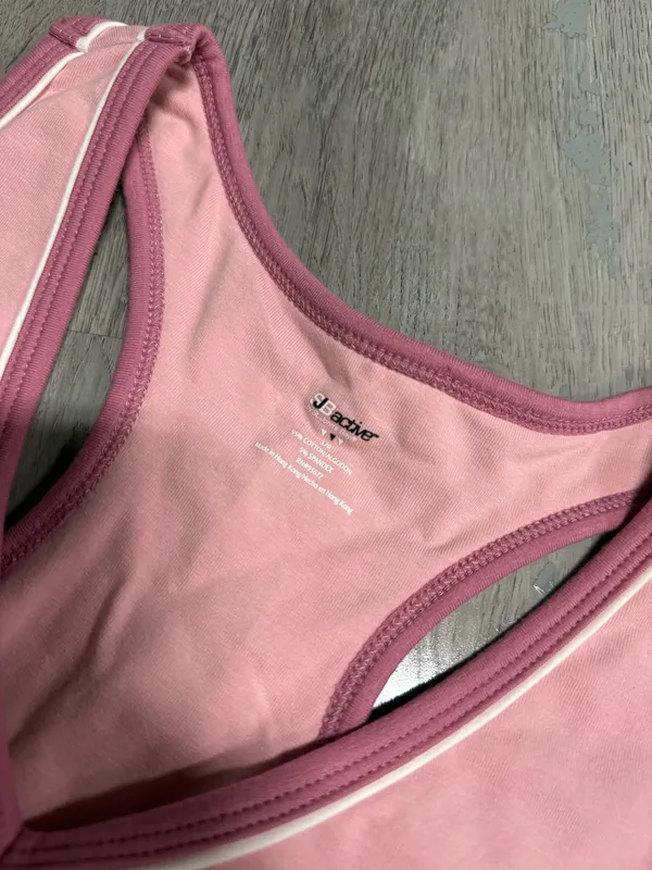 SJB active built in bra tank top Pink Size L - Image 4