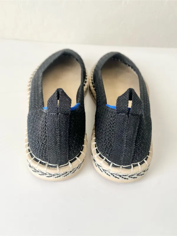 Rothy’s The espadrille black tan flats 7.5 - Image 8