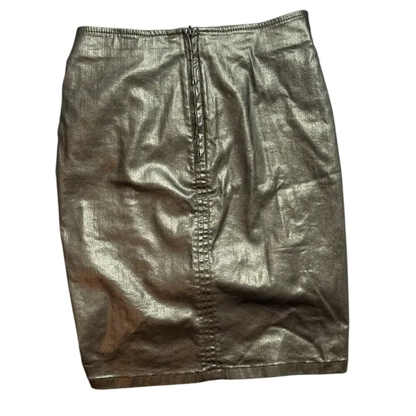 ZARA NWT Metallic Pencil Skirt - Image 2