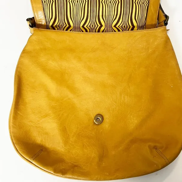 Axcess Fringe Boho Western Tan Vegan Leather Suede Crossbody Bag Handbag - Image 12