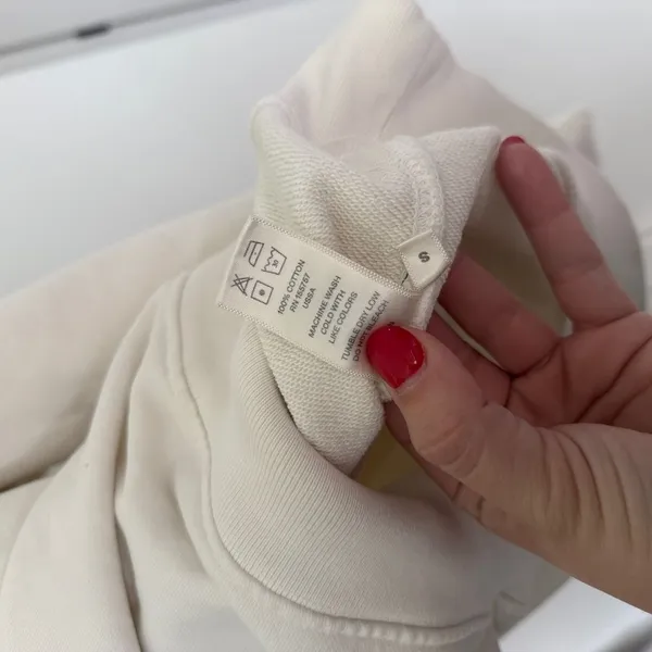 Madhappy Off-White Crewneck Classics Logo Sweatshirt‎ Pullover - Image 3