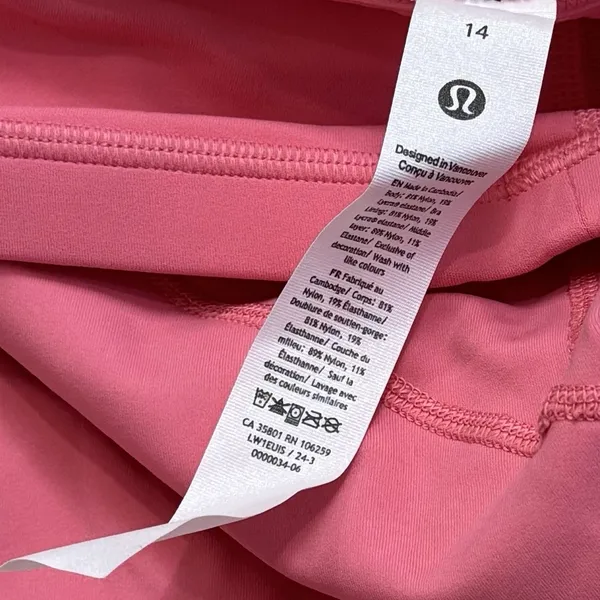 Lululemon Align T-Strap Tank‎ Pink Soft Lightweight Yoga Athletic Stretch 14 - Image 10