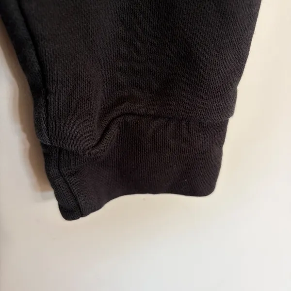 Adidas Womens‎ Black Vertical Logo Tape Pullover Hoodie Sweatshirt Size Large - Image 2