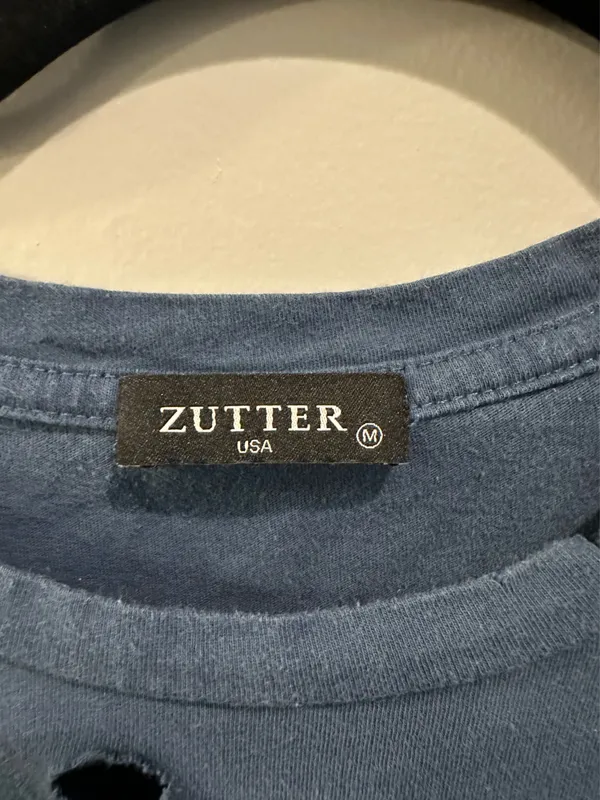 Zutter Distressed World Tour Band Graphic Tee - Image 4