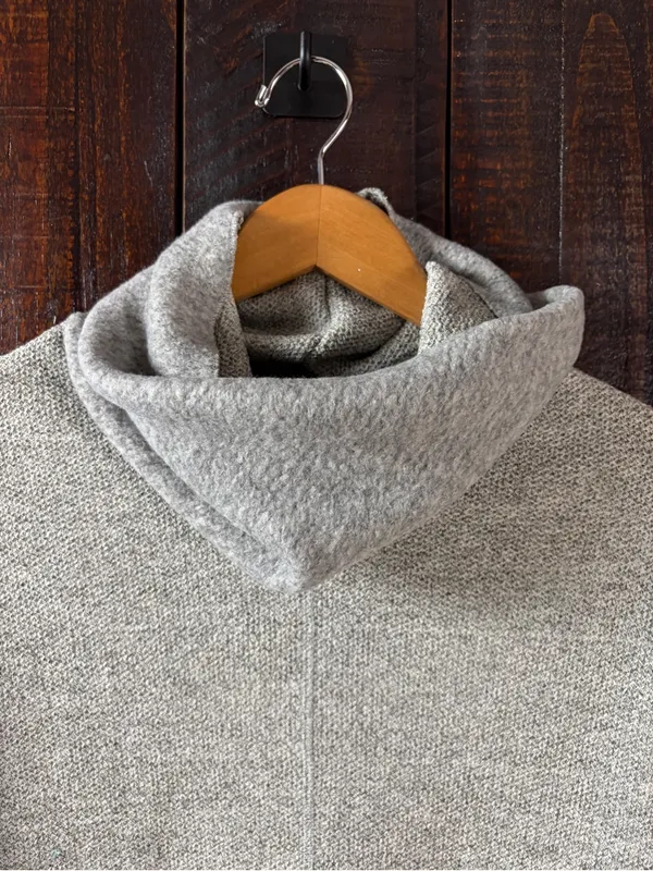 Abercrombie & Fitch Women’s Gray Fleece Sweater Pullover XS - Image 4