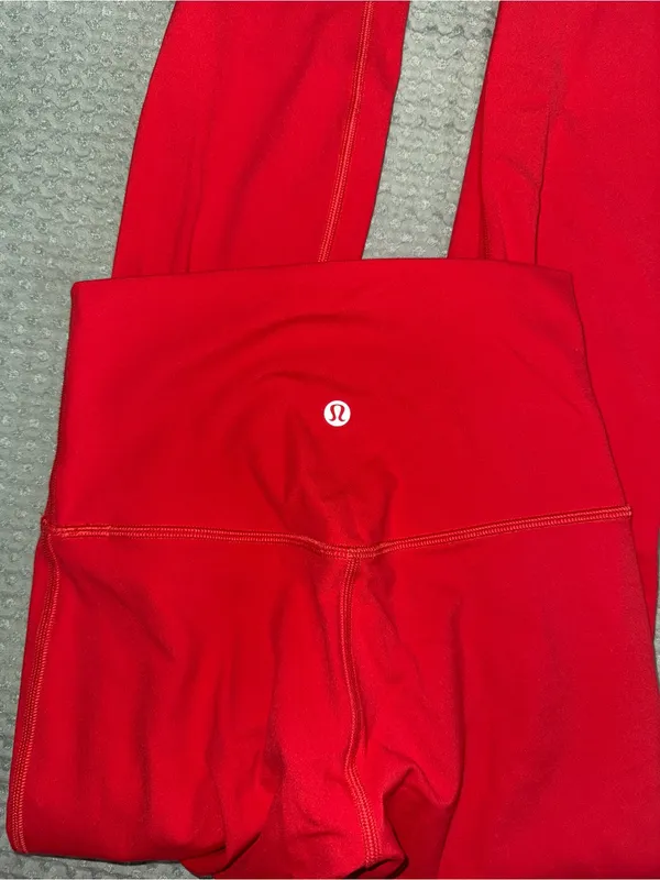 Lululemon Align High-Rise Pant 28" Carnation Red size 2 - Image 6