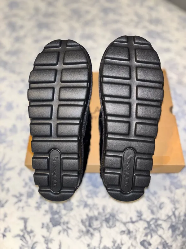 Koolaburra by UGG Women’s “Tizzey” Black Suede Platform Slippers Size 10 NIB - Image 5