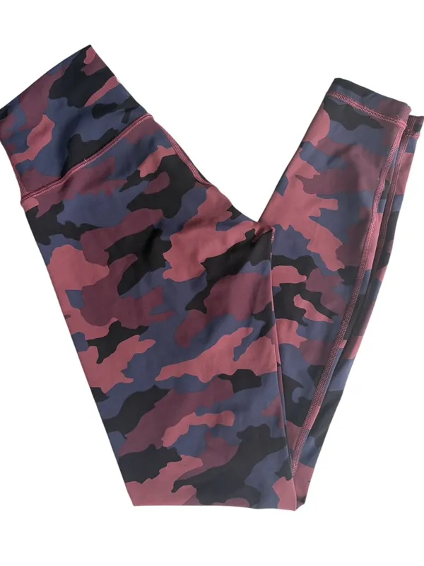 EUC Lululemon Wunder Under High-Rise Camo Smoky Night Sea Size 4 - Image 5
