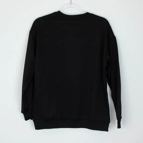 Rainbow‎ Brite Womens Graphic Pullover Sweatershirt Size M Black Retro 80s Cozy - Image 4