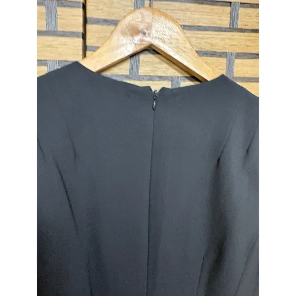 Banana Republic Black Wool Blend Dress Size‎ 4 - Image 7