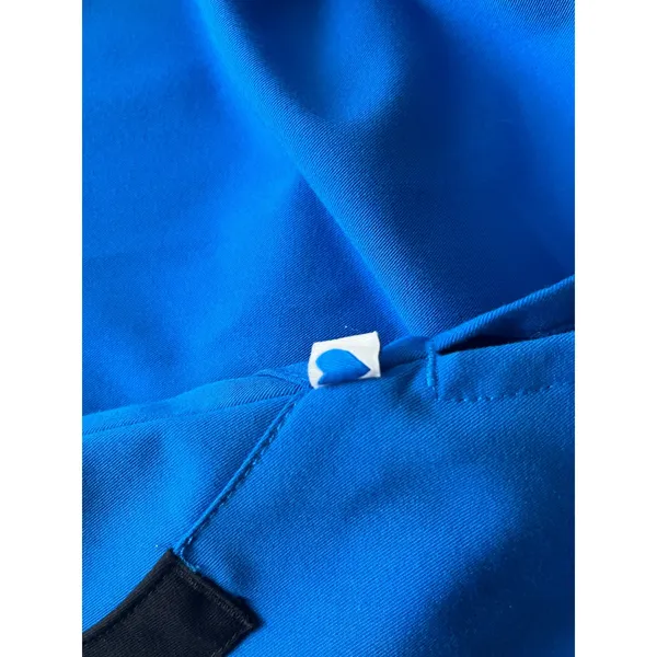 Nurse Mates Olivia Heart Scrub Women 2X Royal Blue Black Trim Top 981505 Medical - Image 5