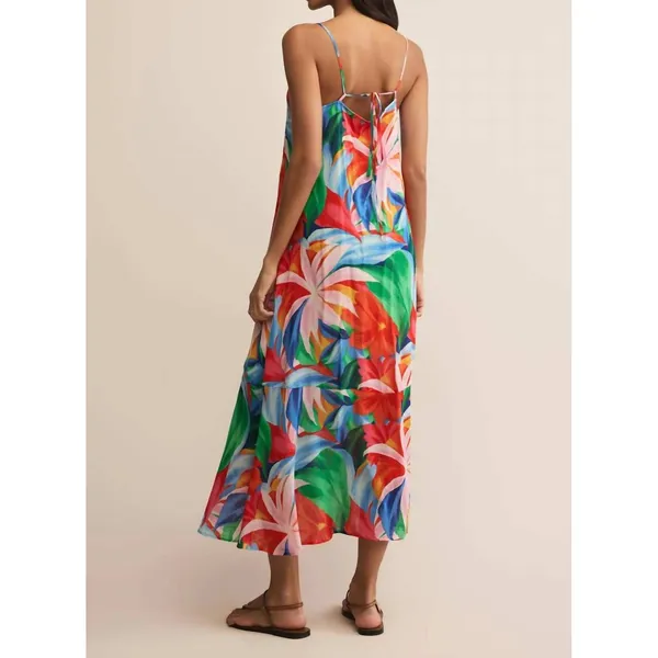 Z‎ Supply Villa Maxi Dress Size Large - Image 3