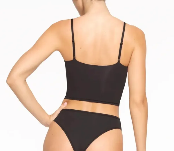 SKIMS Fits everybody cami Medium NWT black - Image 2