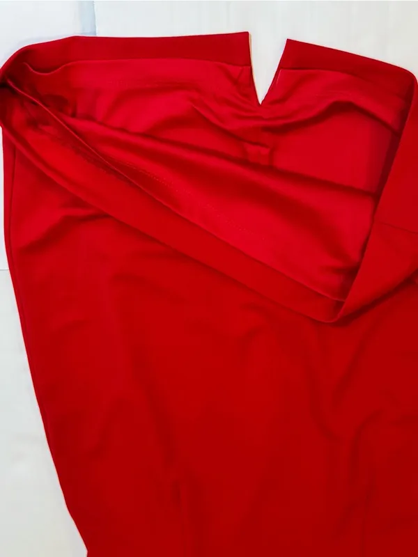 Alexia Admor Red Bow Sheath Dress Wedding Guest Holiday Cocktail Career Gala L - Image 9