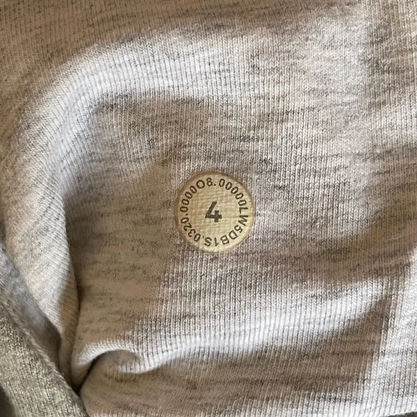 Lululemon Scuba High-Rise Jogger gray *Fleece 28"SZ 4 Womens - Image 6