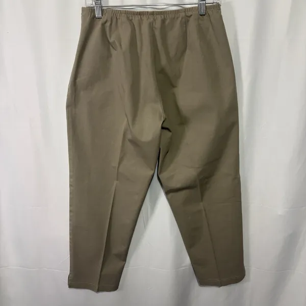 Eileen Fisher Womens Pants Organic Cotton Slim Straight Leg Ankle Med Minimalist - Image 6
