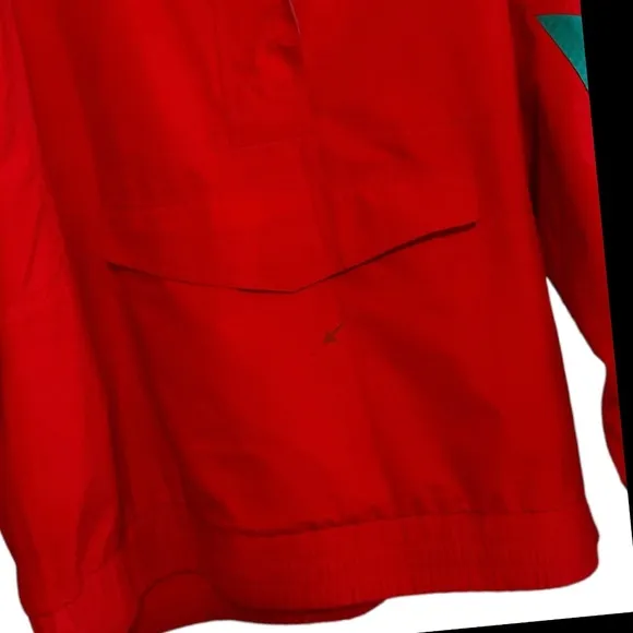 Eddie Bauer‎ Red and Blue Gore-Tex Pullover Windbreaker Jacket Sz L - Image 11