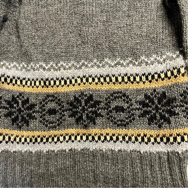 J. Crew Grey Winter Thick Mohair & Wool Sweater Size XSmall EUC - Image 2