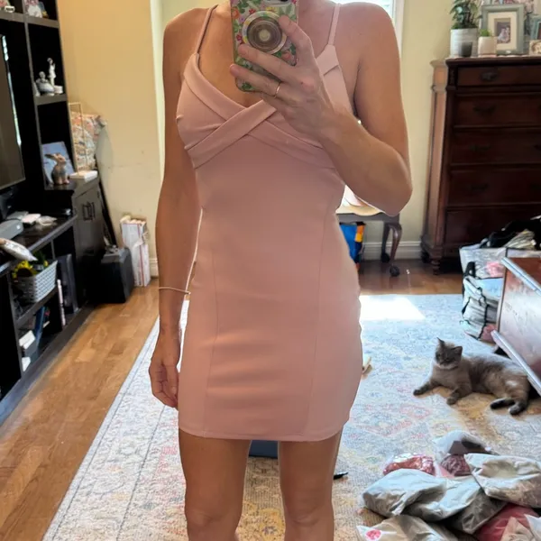 Superdown Brandy Mini Pink Dress from Revolve - Image 2