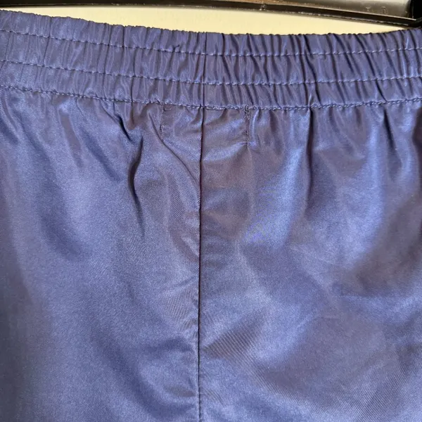 Edikted Nikki Nylon Shorts Womens XL Navy Blue Sporty Athleisure Retro Shiny NWT - Image 12