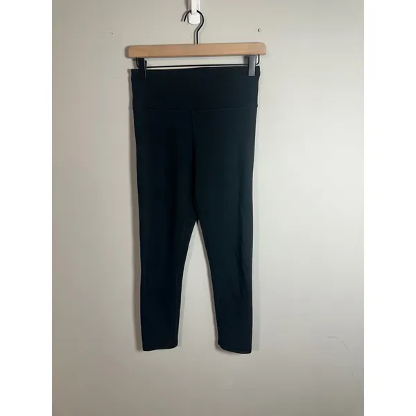 Lilybod‎ Zoe Air-Core 7/8th Leggings Womens Small Black High Rise Activewear Gym - Image 2