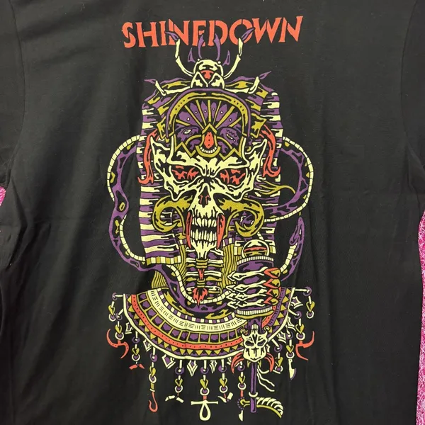Shine Down Planet Zero Black T-Shirt XL - Image 2