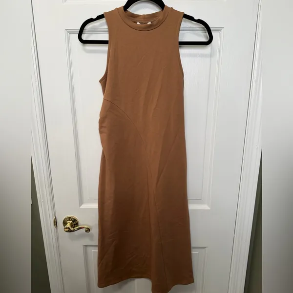 Marcella NYC Reina Dress NWT‎ Chestnut Brown Size XS - Image 3