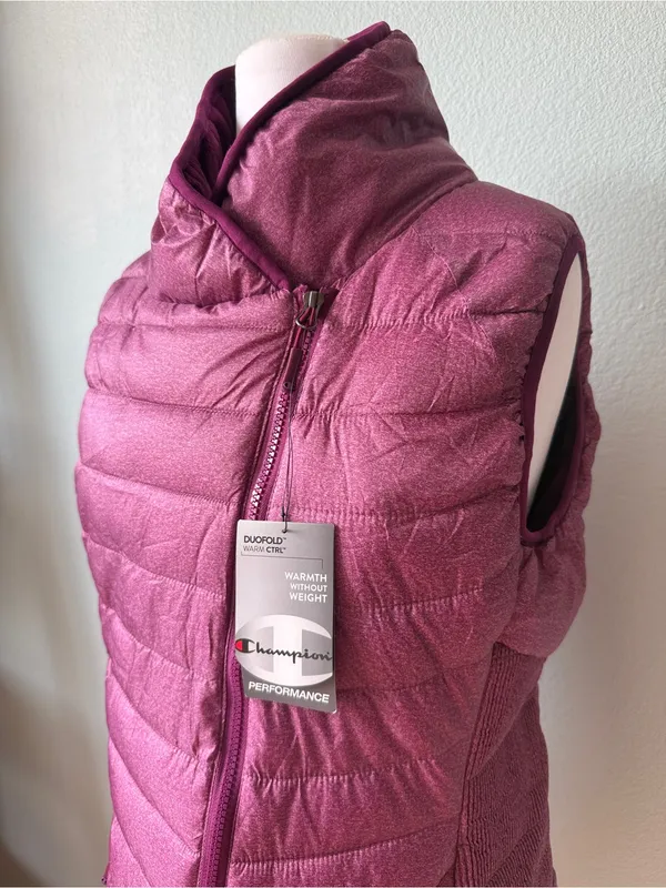 Champion Women's Quilted Puffer Vest - Size XL - Image 2