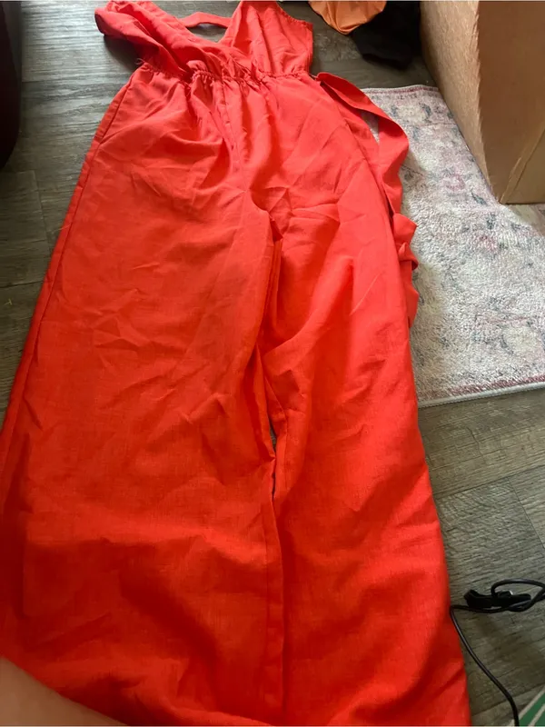 Flying Tomato Wide Leg Textured Jumpsuit Size xs - Image 12