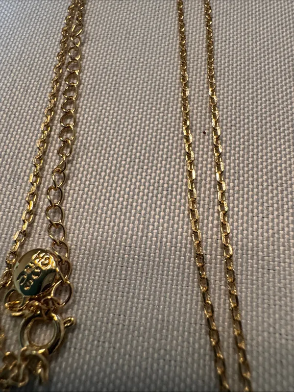 Gold Heart Pendant Necklace with Crystal Accents - Women Jewelry - Image 6