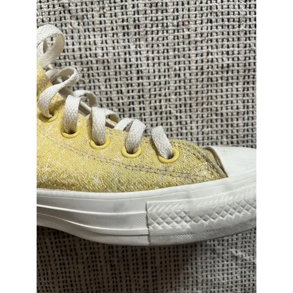 Converse hi tops hybrid texture jacquard yellow size 10 - Image 10