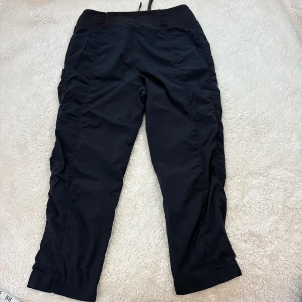 Prana Womens Black Capris 22" Hiking Gorpcore Outdoors Athletic Casual Sz 2 - Image 3