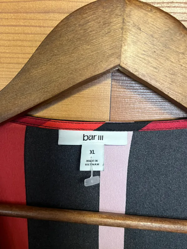Bar III Wrap Top - Image 2