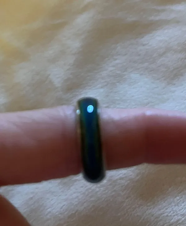 Silver mood ring - Image 2