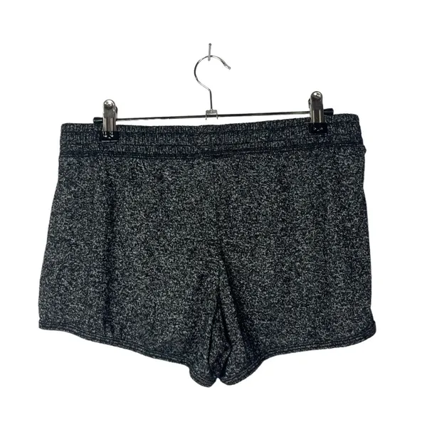 PINK Victoria's Secret Dark Charcoal‎ Gray Knit Lounge Active Shorts S - Image 2
