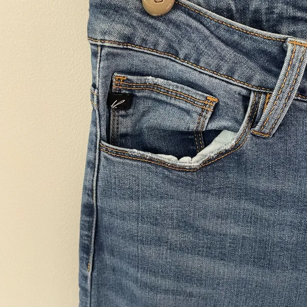 KanCan Norah High Rise Ankle Skinny Button Fly Jeans Size 30 - Image 5