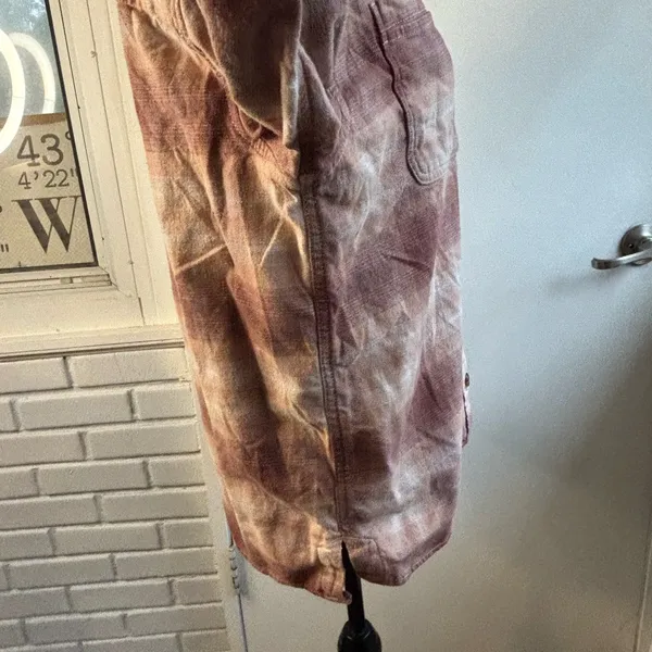 Carhartt Rugged Flex Loose Fit pink medium Flannel‎ - Image 5