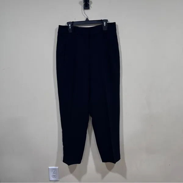 Aritzia Wilfred Dashwood Pant - Black Crepette High-waisted pleated trousers 4 - Image 3