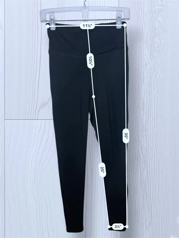 CHAMPION Women’s Black Absolute Eco High-Rise Leggings - Size S - Image 7