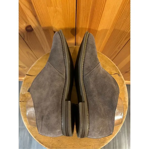 FRANCO SARTO Womens "Pieta" Oxford Taupe/Stone Suede 9.5M - Image 5