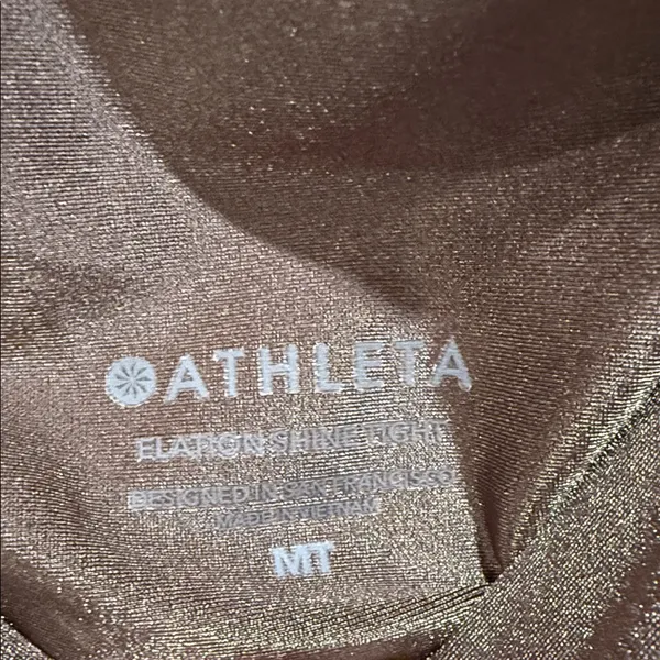 Athleta Shimmering Bronze Leggings - Image 8