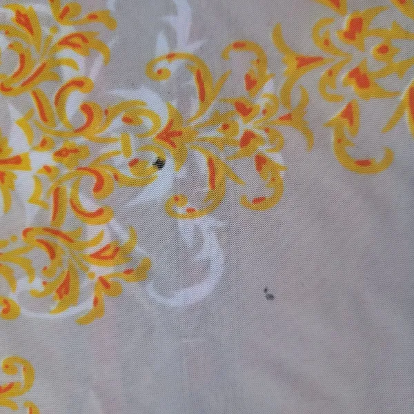 Source Unknown Strapless Boho Print Summer Dress Women’s Size Large Orange Multi - Image 8