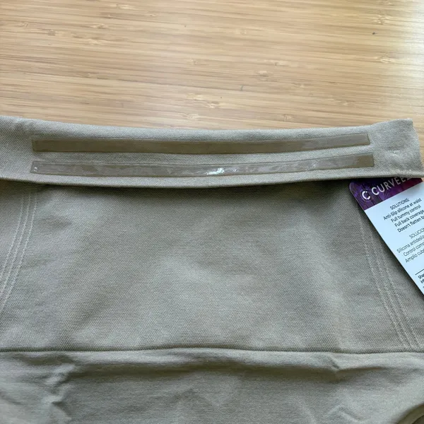 Shapermint Curveez Medium Nude Signature Control High Waist Brief Shapewear - Image 6