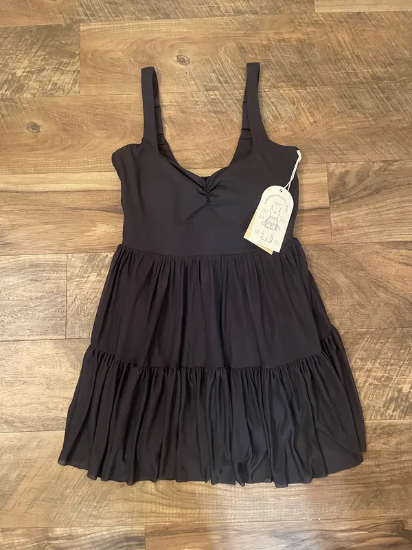 NWT! Blogilates Target X Popflex Viral Sweetheart Ballerina Dress Black Small - Image 3