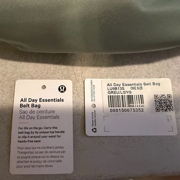 Lululemon Athletica Olive Belt Bag - Image 2